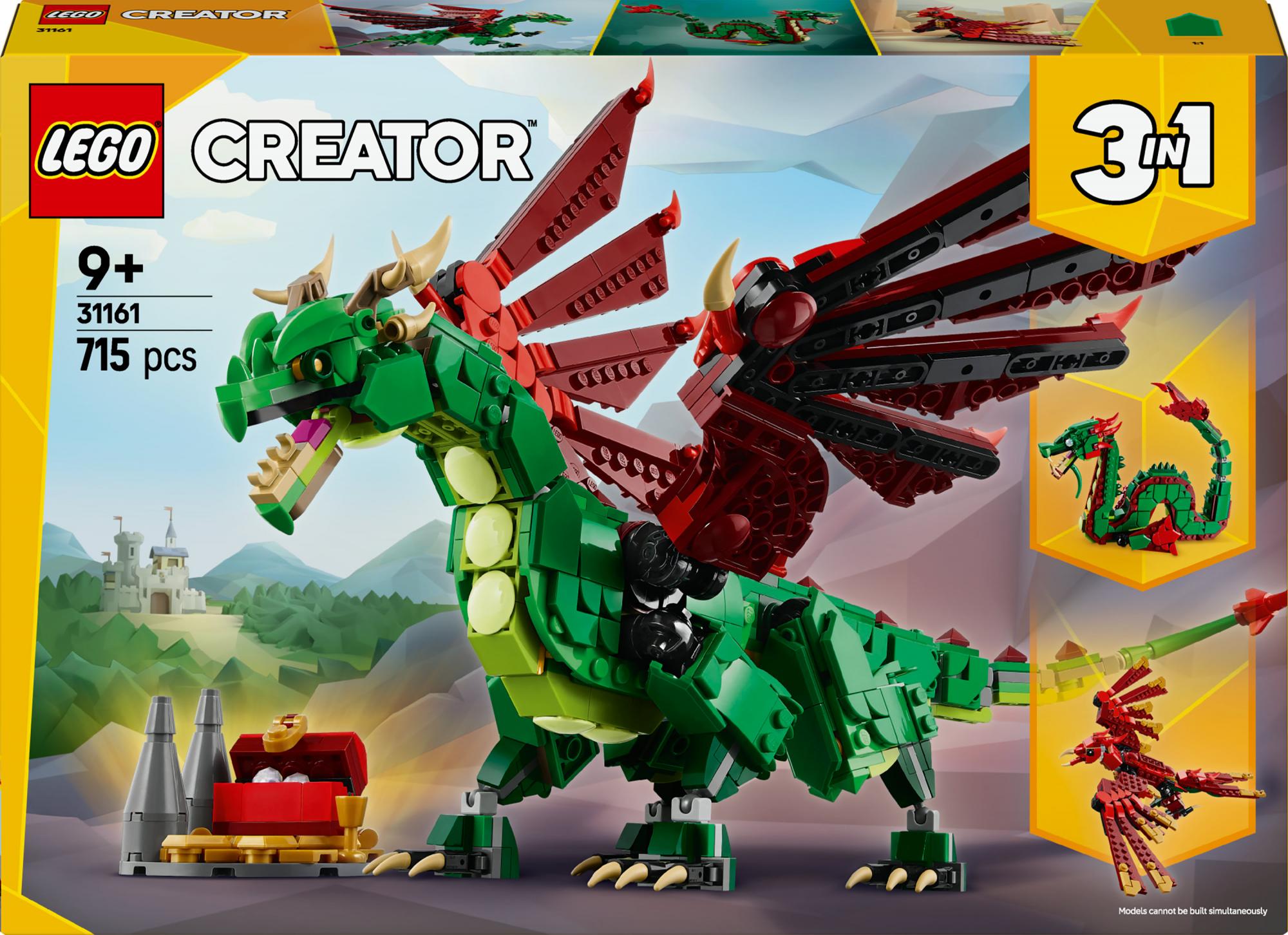 Lego 31161 Creator 3-in-1 Green Dragon - Geekd.dk