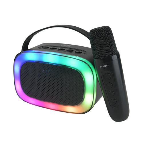 Karaoke Mikrofon Med Bluetooth Højttaler Højtaler - Geekd.dk