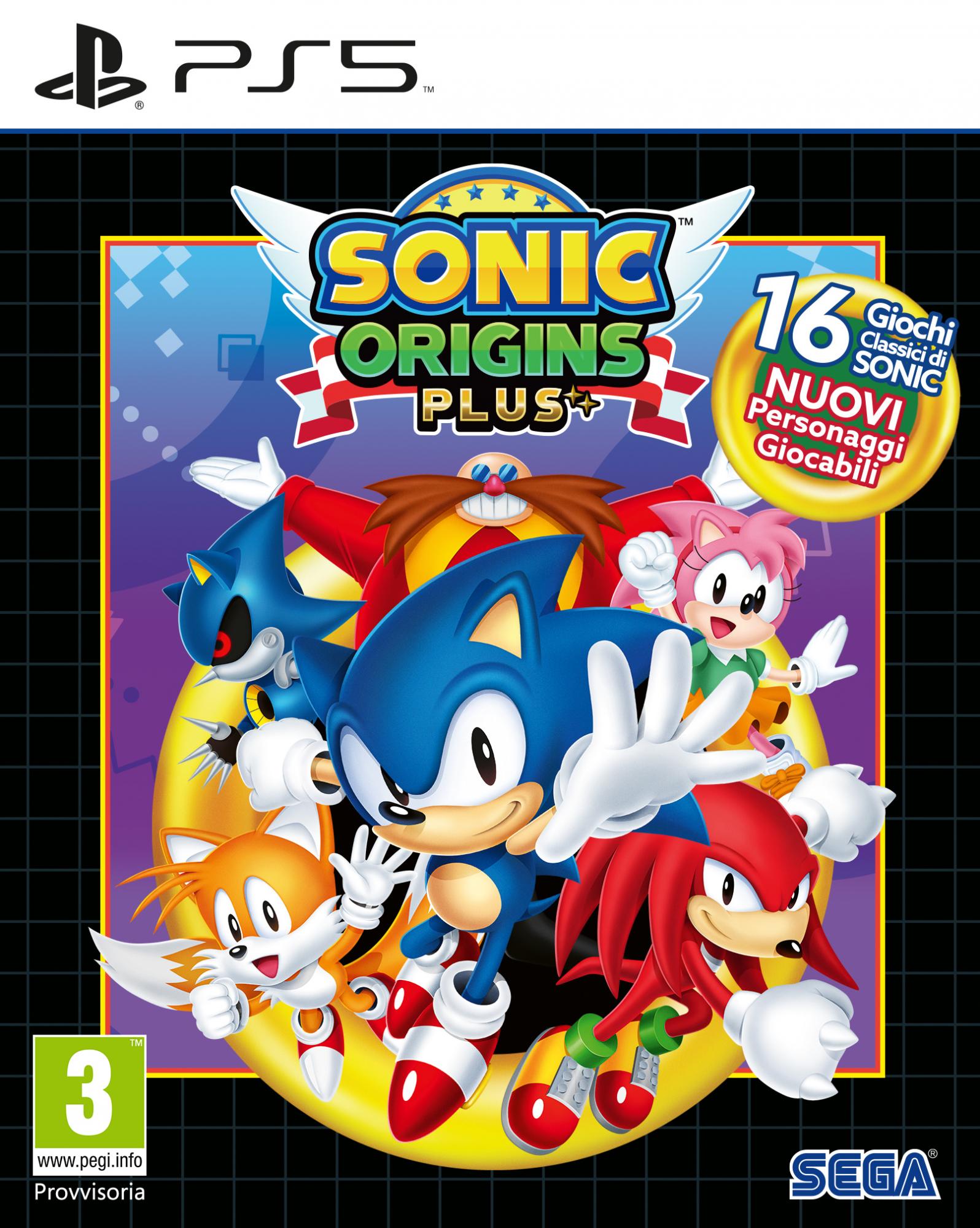 Sonic Origins Plus (day One Edition) - Playstation 5 Ps5 Spil - Geekd.dk
