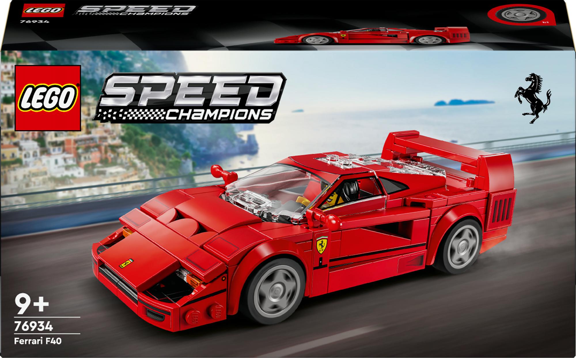 Lego Speed Champions: Ferrari F40 Supercar (76934) - Geekd.dk