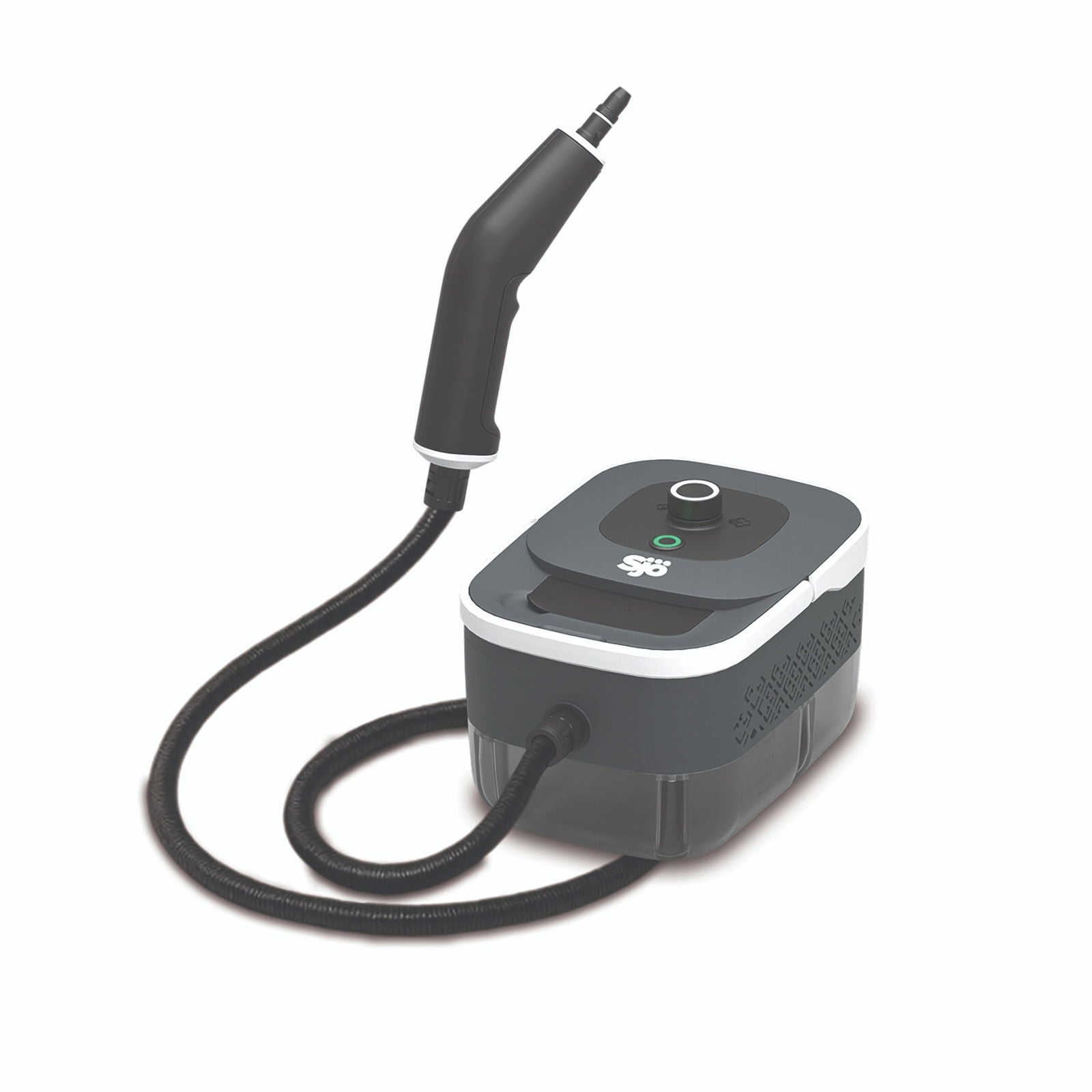 Steamcleaner  Kraftig Damprenser 2500w Med 4 Bar Tryk Og 9 Tilbehørsdele