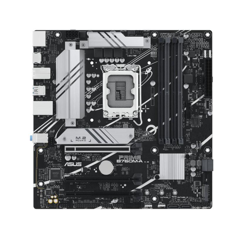 Asus Prime B760m-a-csm (matx, B760, Lga1700, Ddr5) Bundkort - Geekd.dk