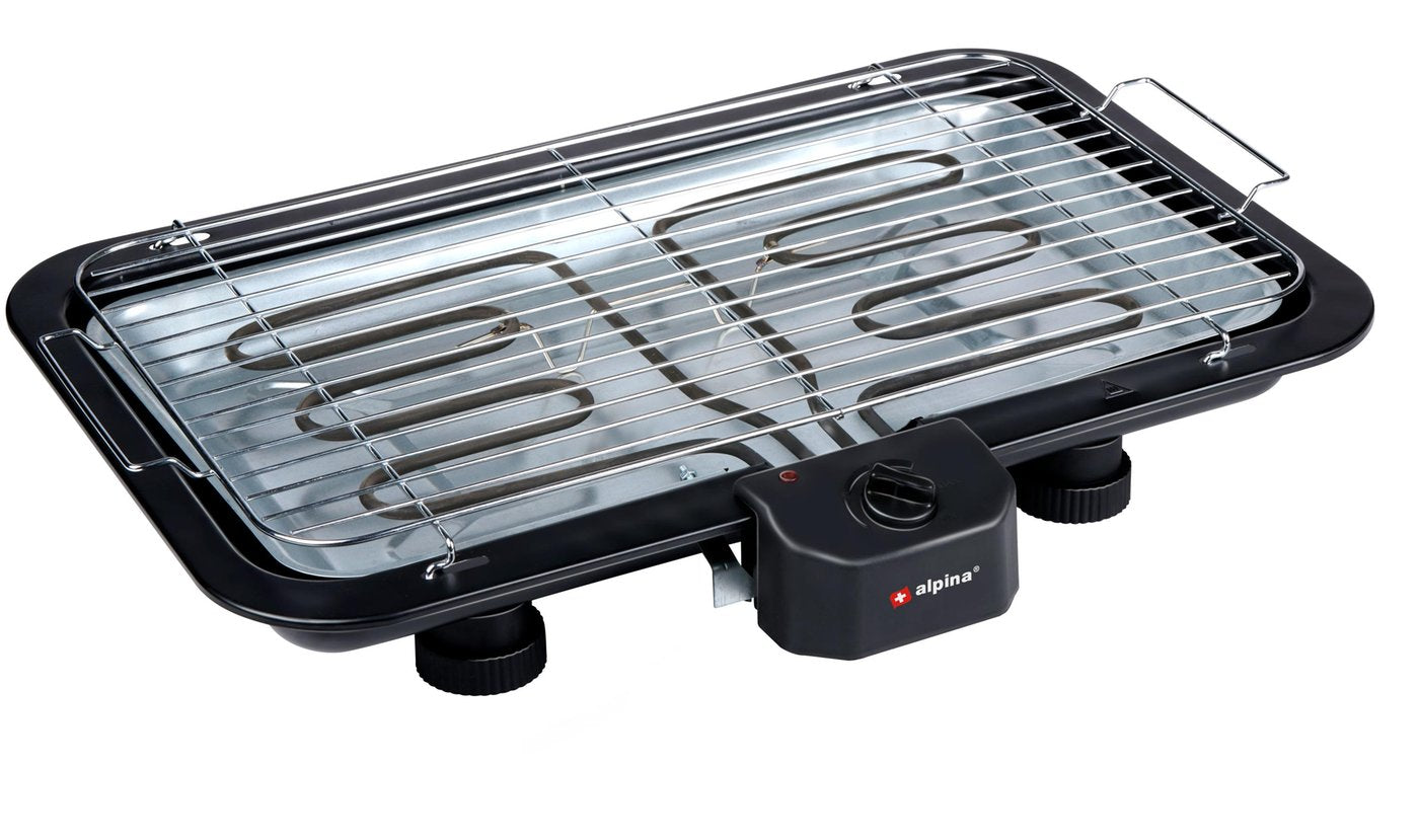 Alpina Elektrisk Bordgrill 2200w  Stor Elgrill