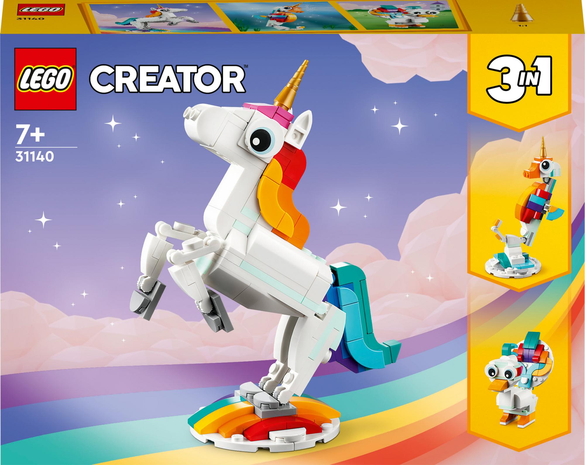 Lego - Lego Creator - Magical Unicorn (31140) - Geekd.dk