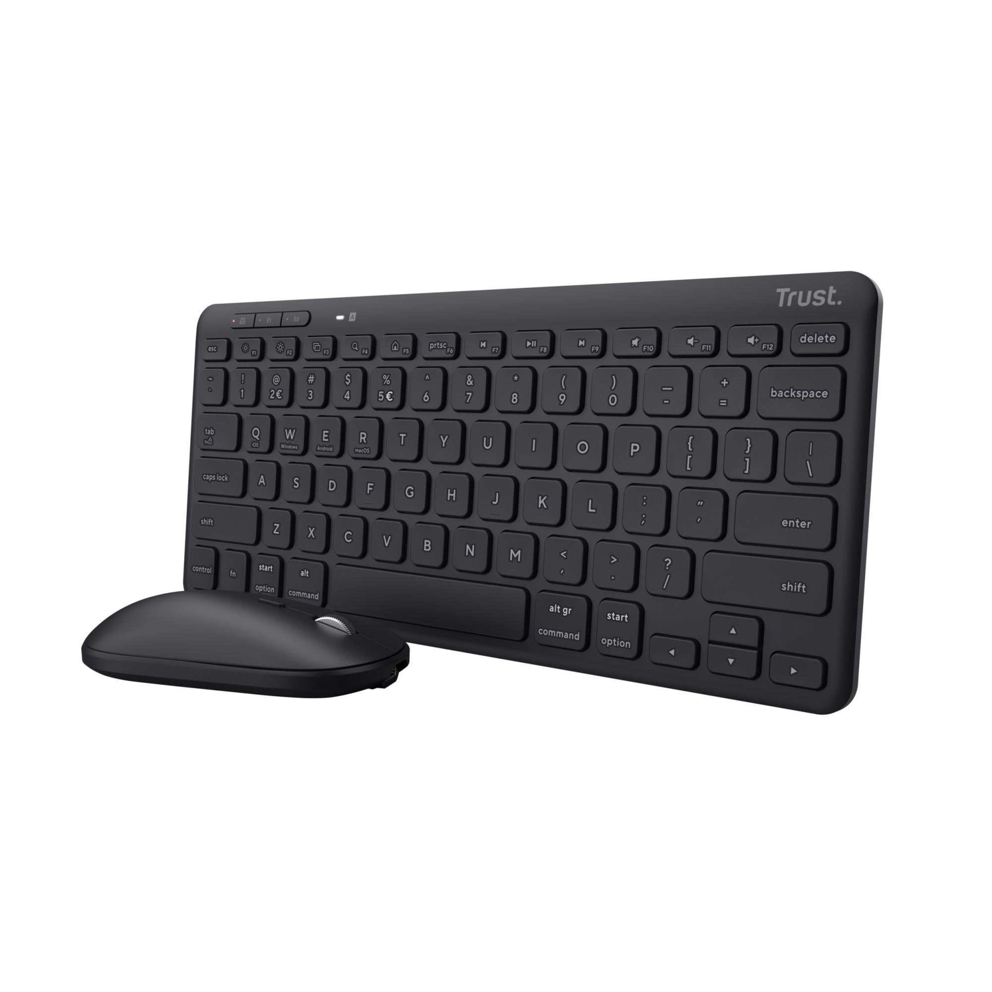 Trust Lyra Wl Tastatur & Mus Mus/tastatur Bundle - Geekd.dk