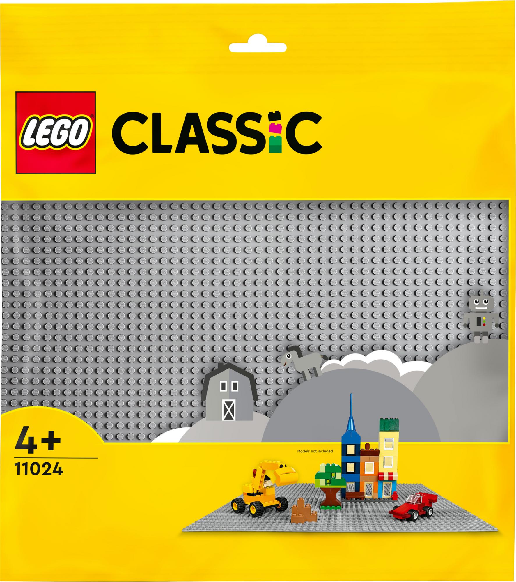 Lego Classic - Grå Basisplade (11024) - Geekd.dk