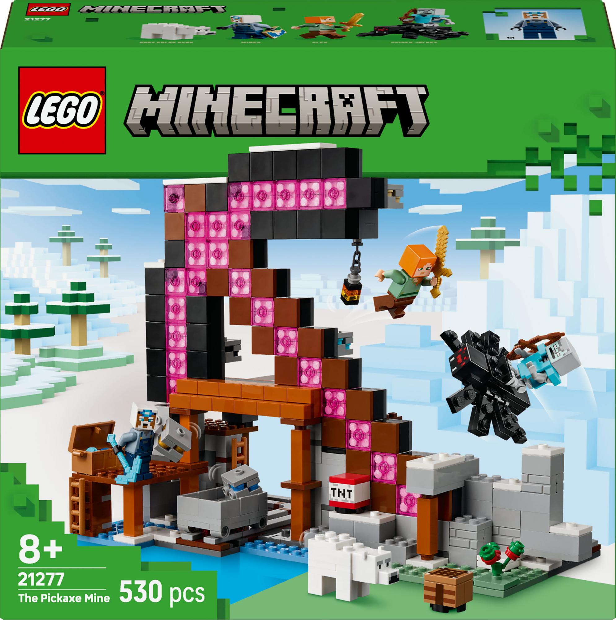 Lego - Minecraft - The Pickaxe Mine (21277) - Geekd.dk