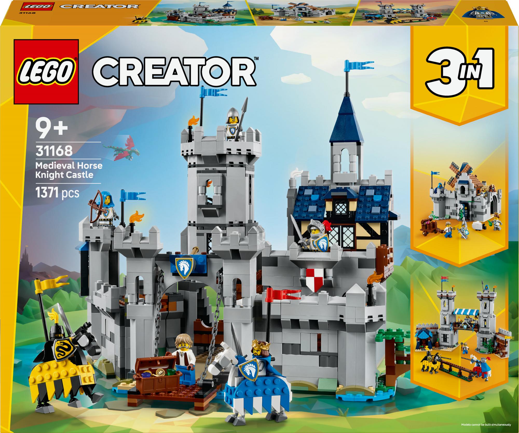 Lego - Lego Creator - Medieval Horse Knight Castle (31168) - Geekd.dk