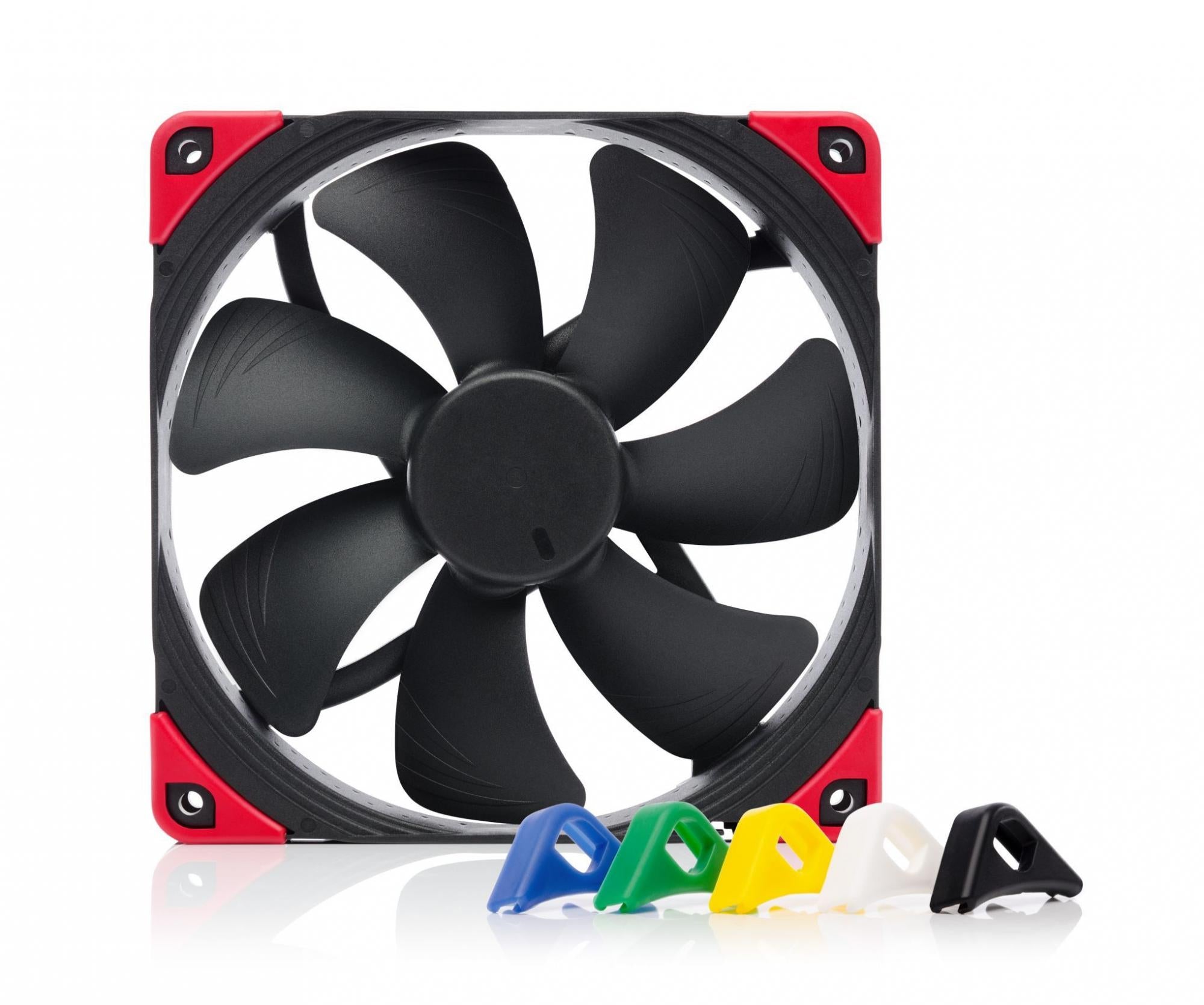 Noctua Chromax Nf-a14 Pwm Fan 1-pack Sort 140 Mm Kabinet Blæser - Geekd.dk
