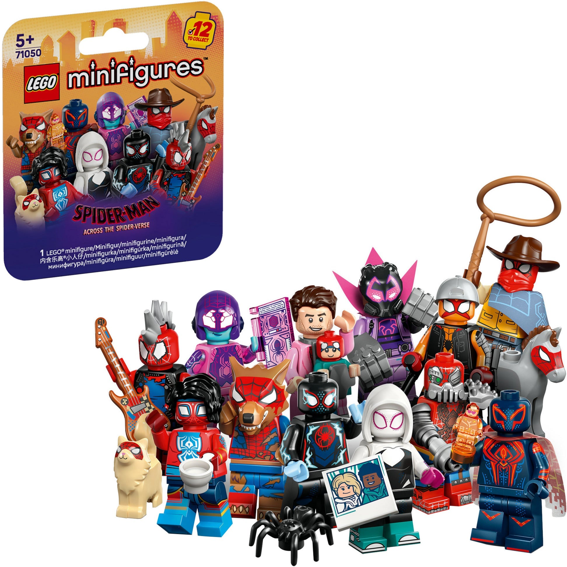 Lego Minifigures Spider-man: Across The Spider-verse - Geekd.dk