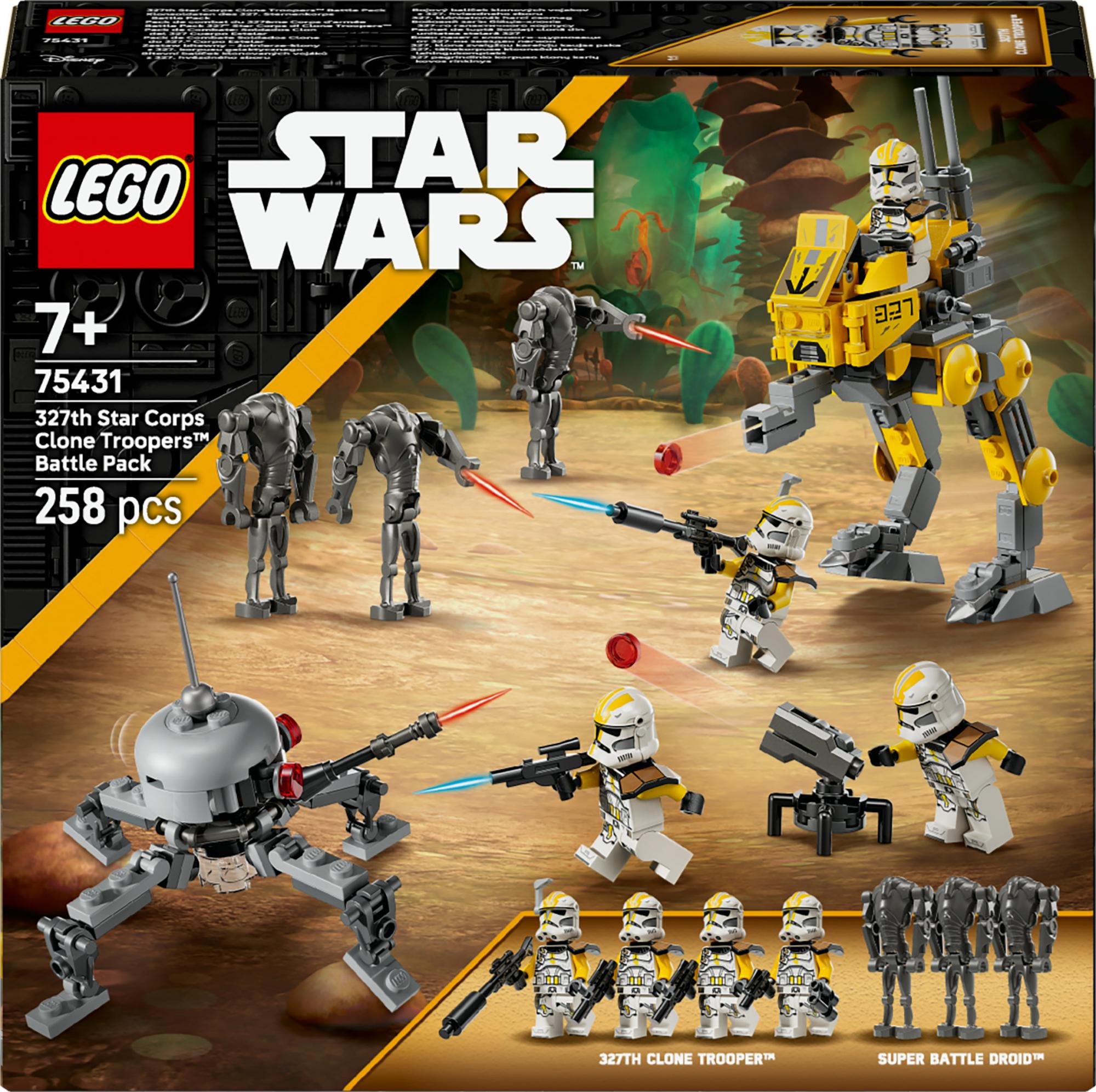 Lego Star Warsâ¢  -  327th Star Corps Clone Troopersâ¢ Battle Pack - Geekd.dk