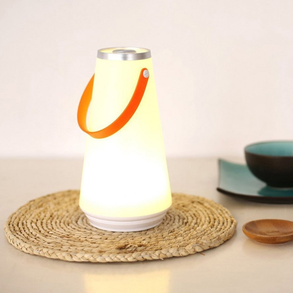 Trådløs Og Genopladelig 360° Lampe - Perfekt Til Indendørs Og Udendørs Hygge