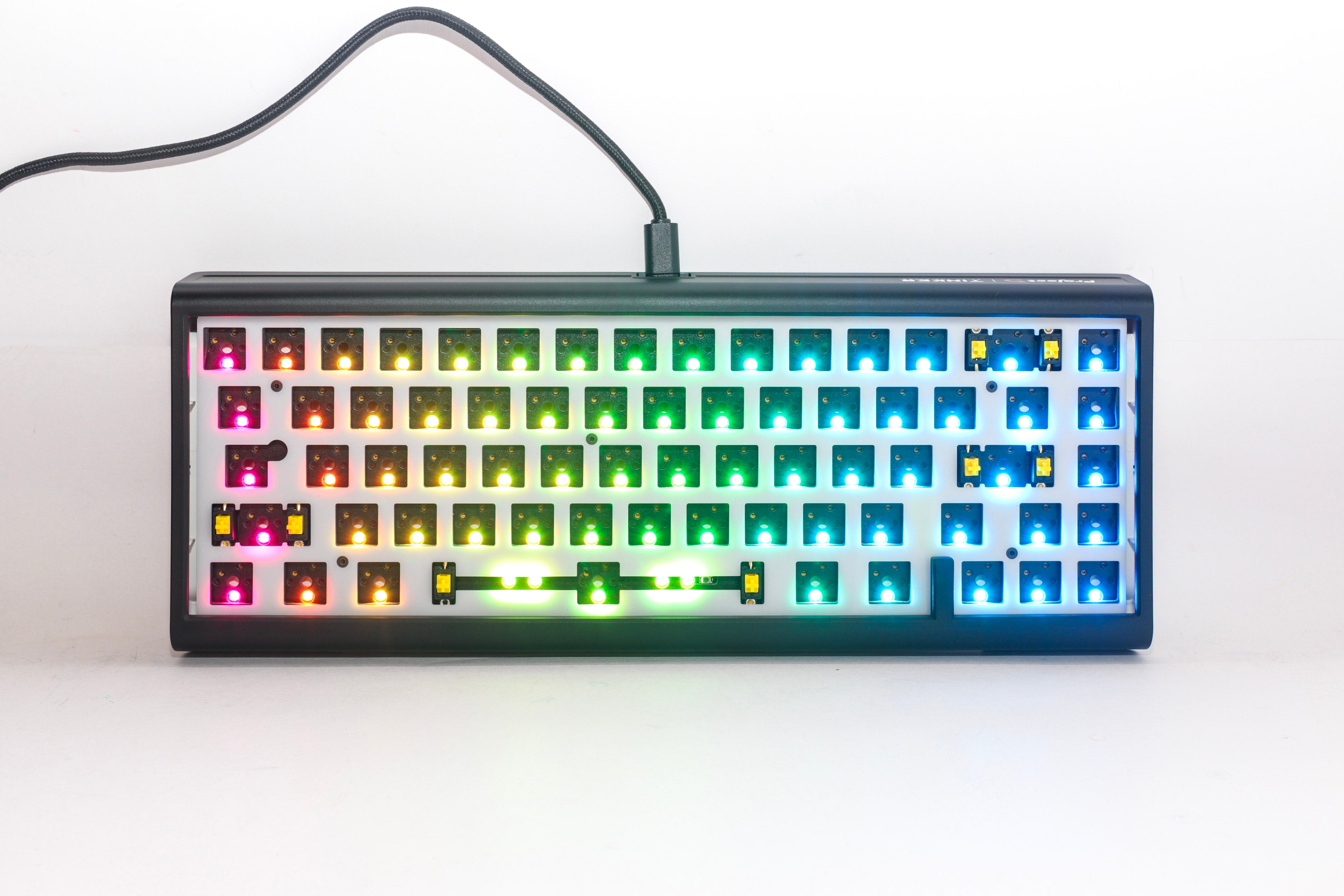 Ducky Tinker65 - Barebone - Iso - Black Tastatur - Geekd.dk