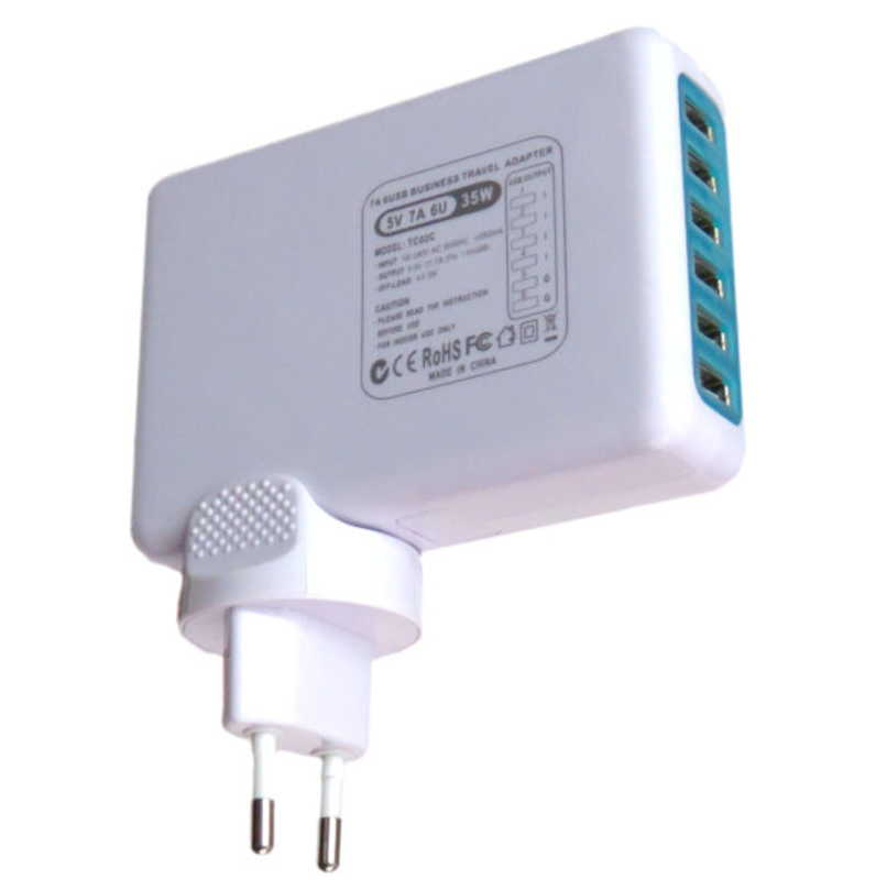 6-ports Usb Lader 35w