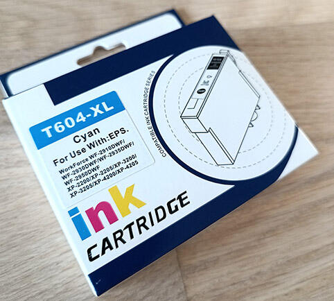 Epson 604xl Blå Blækpatron Kompatibel
