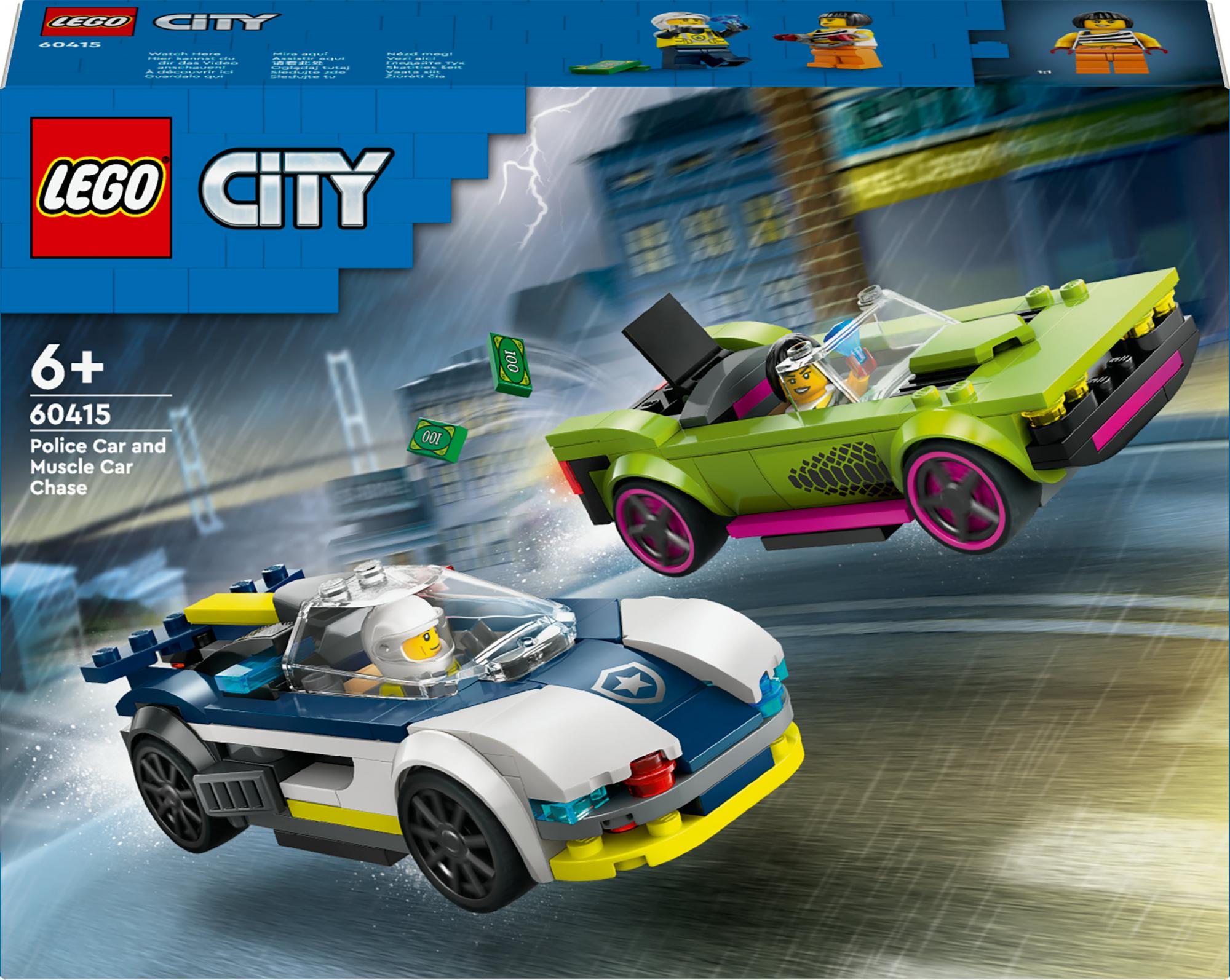 Lego 60415 City Police Car And Muscle Car Chase - Geekd.dk
