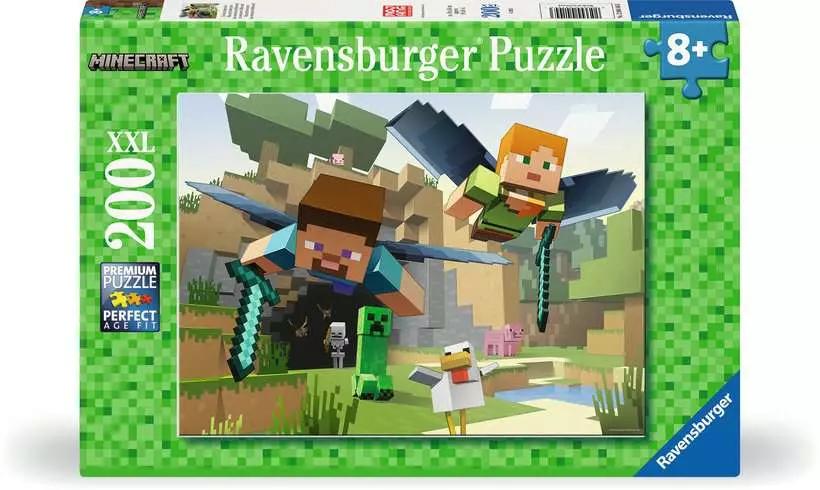 Ravensburger - Minecraft 200p - (12004144) Brætspil - Geekd.dk