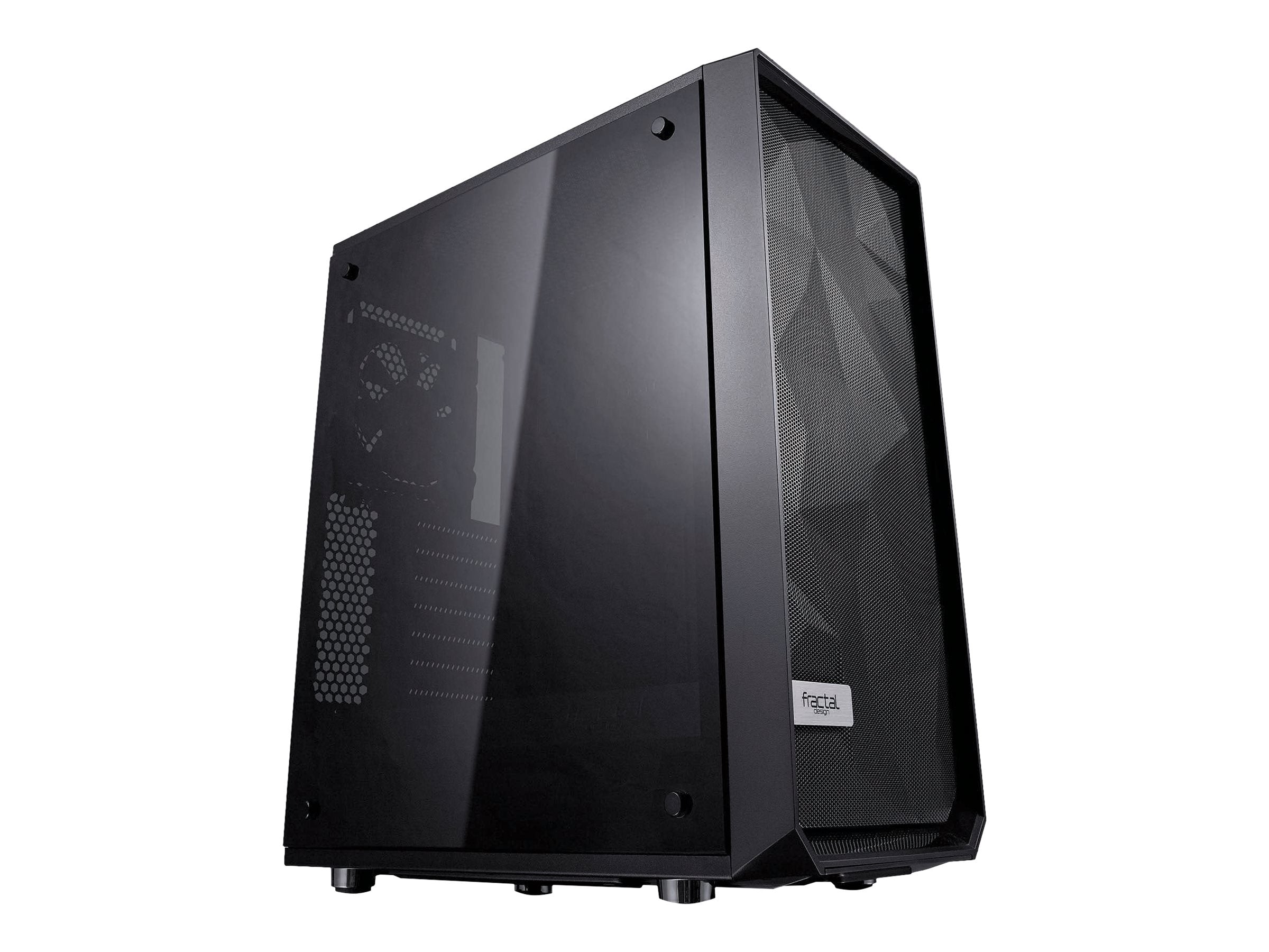 Fractal Design Meshify C - Sort Tg Tårn Atx Kabinet - Geekd.dk