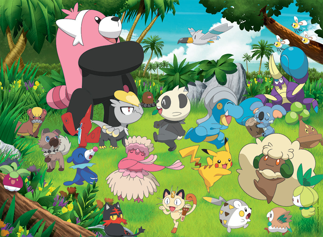 Pokemon Puslespil - Pokemon Types (300 Stk) - Geekd.dk