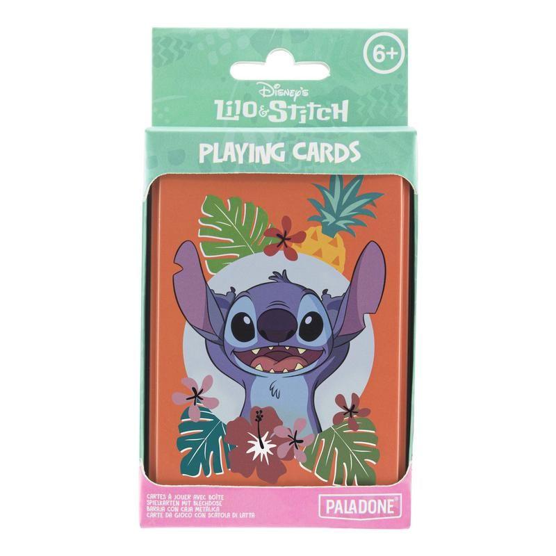 Stitch Playing Cards In A Tin Spillekort - Geekd.dk