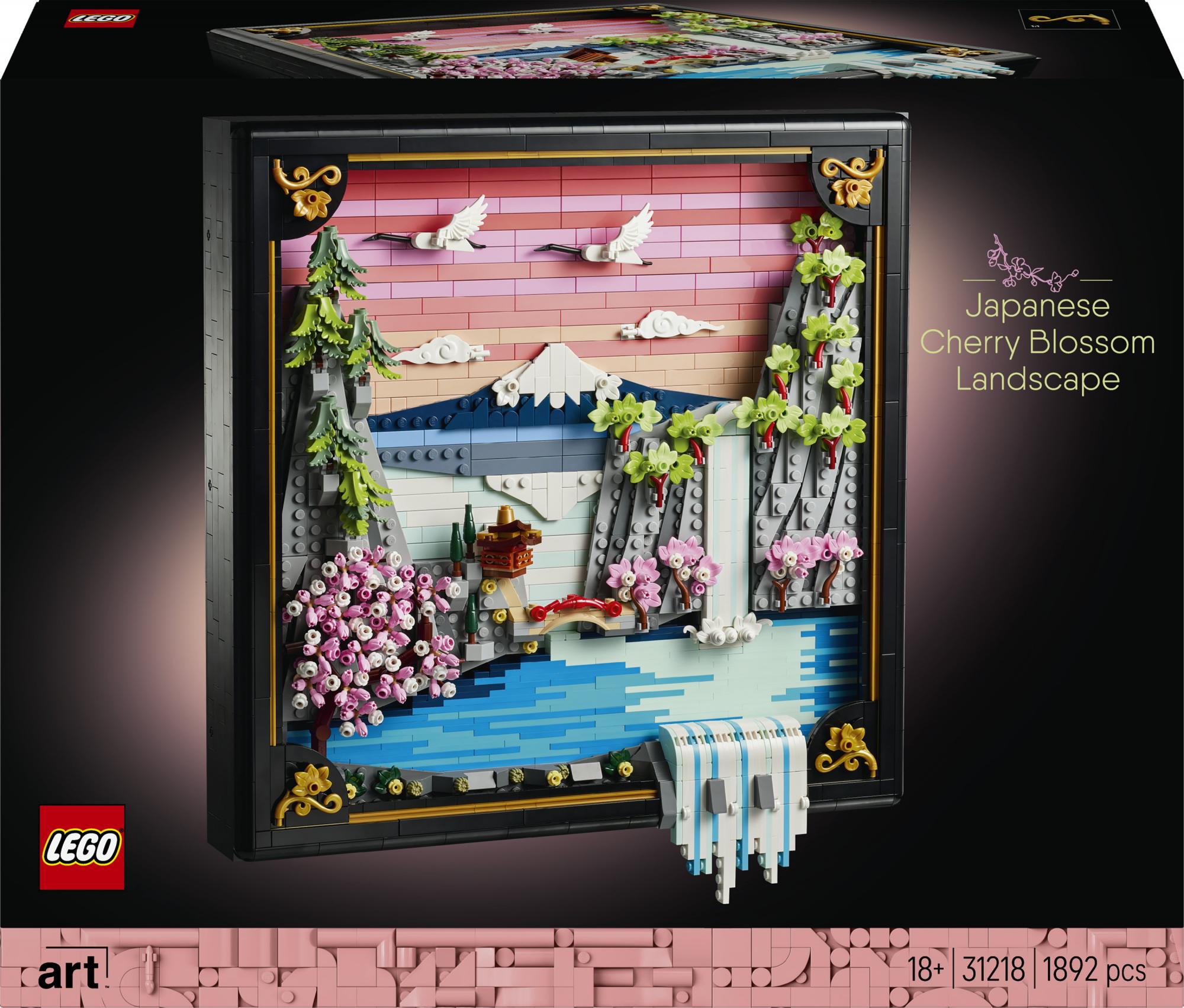 Lego Art Japansk Kirsebærblomst Landskab - Geekd.dk