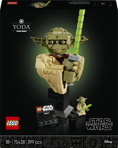 Lego Star Wars Yodaâ¢ Bust (75438) - Geekd.dk