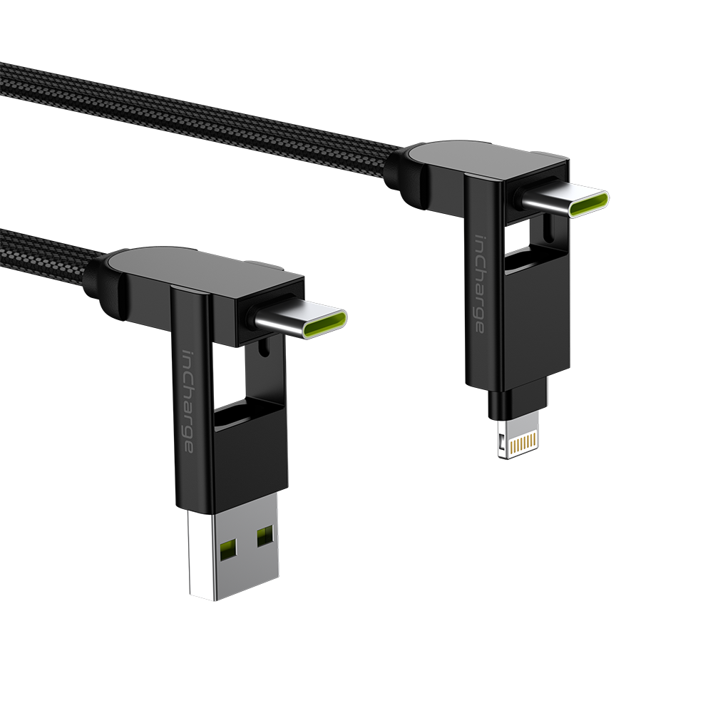 Rolling Square Incharge X Max Kabel  -  1,5 M Electronics - Accessories - Cables - Usb Cables - Usb-c 3.1 / Usb-c 3.1 - Geekd.dk