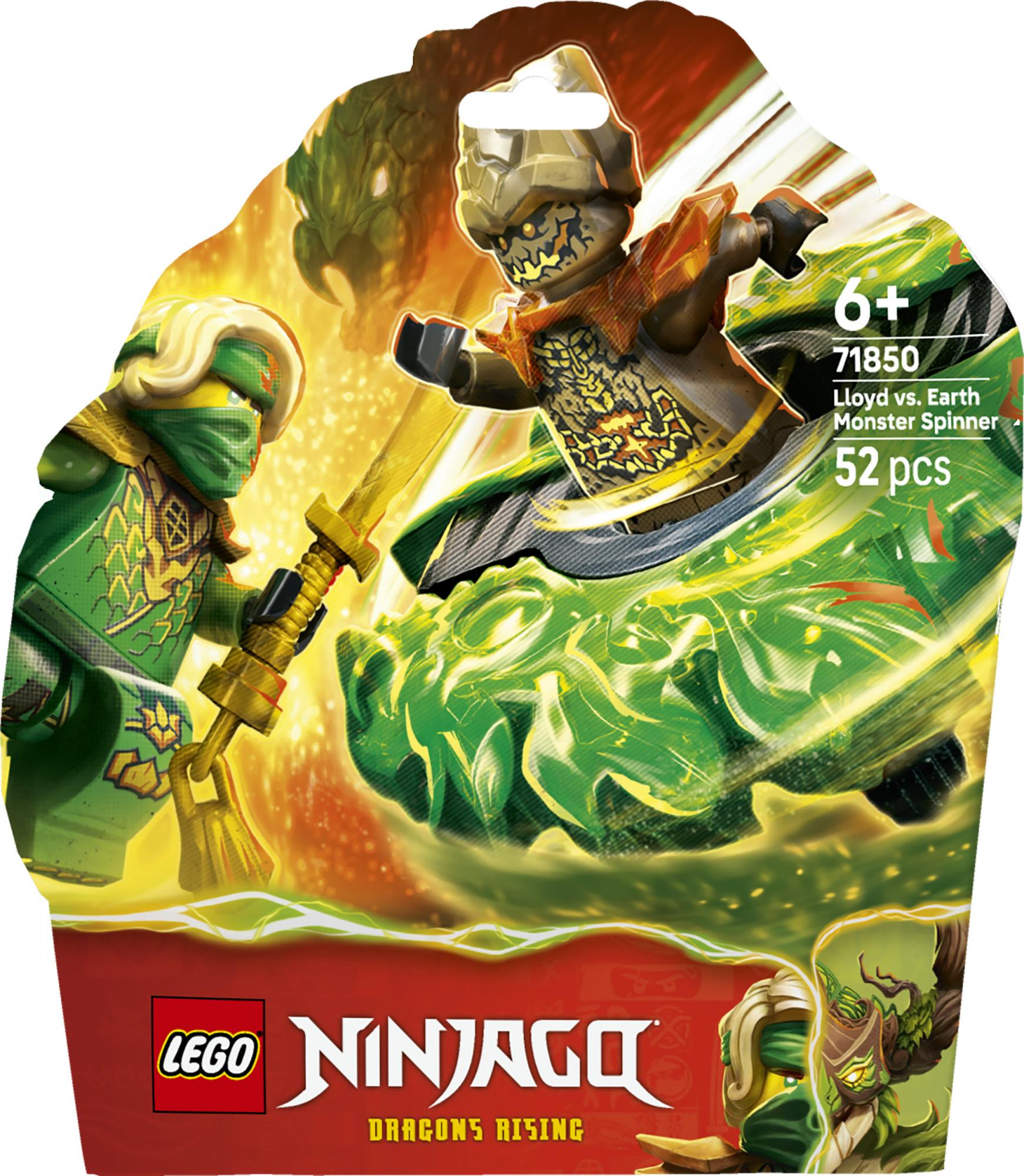 Lego Ninjago  -  Lloyd Vs. Earth Monster Spinner - Geekd.dk