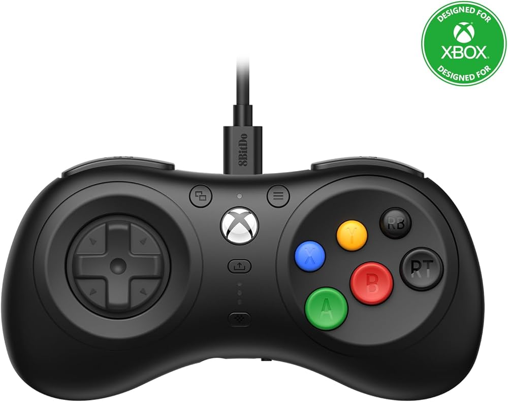 8bitdo M30 Kablet Xbox Controller - Sort - Geekd.dk