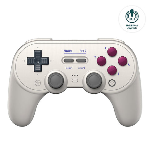 8bitdo Pro 2 Gamepad Hall Ed/g Klassisk Controller - Geekd.dk