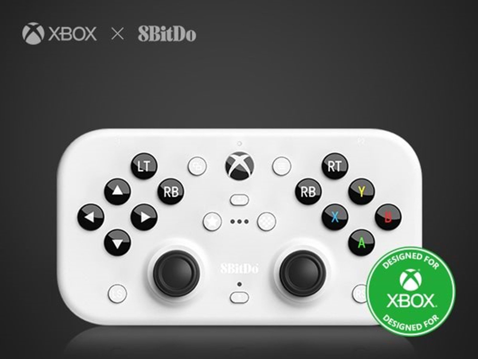 8bitdo Lite Se 2.4g - Hvid Controller - Geekd.dk