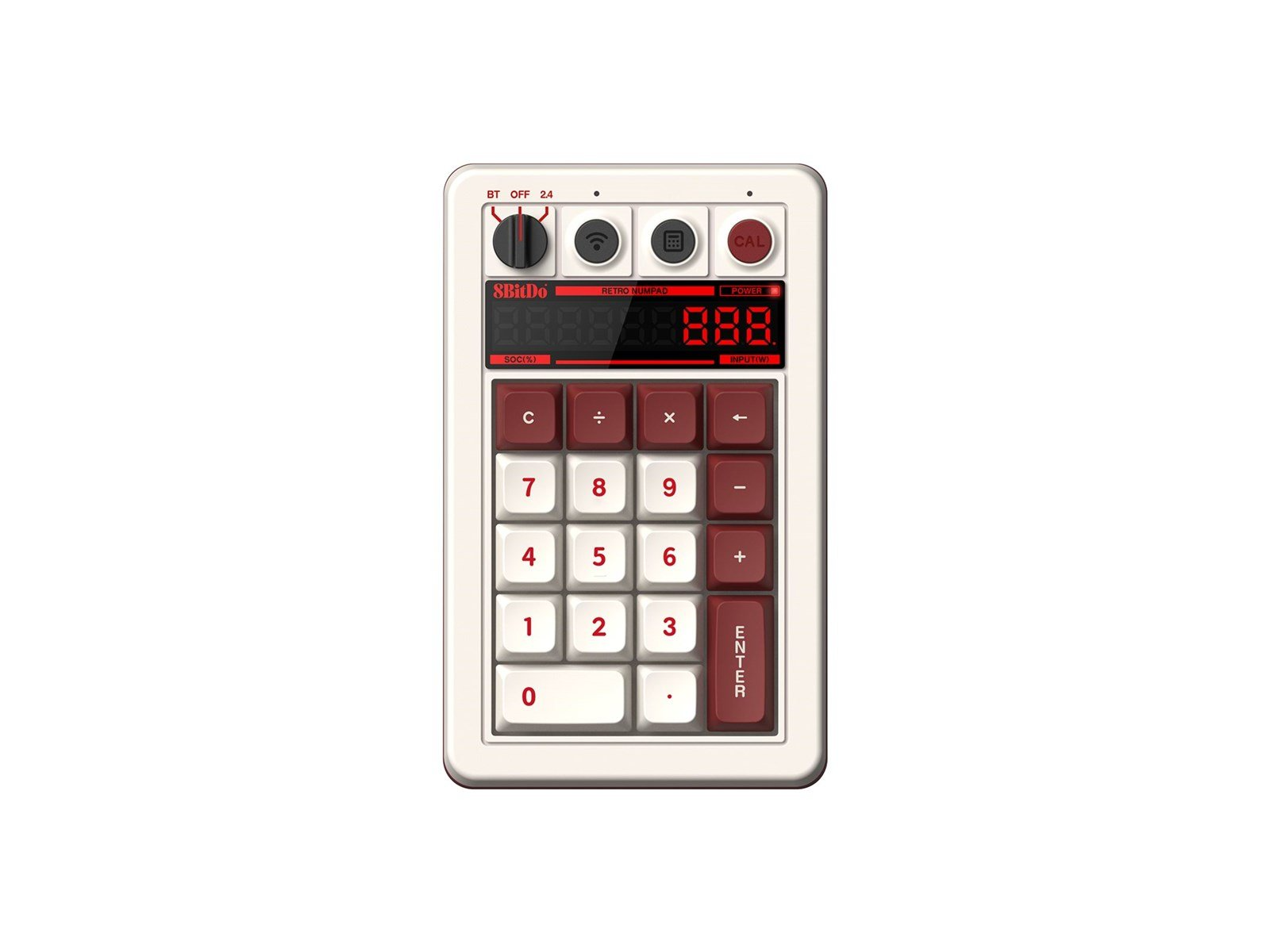 8bitdo Mekanisk Numpad - Fami Edition - Geekd.dk