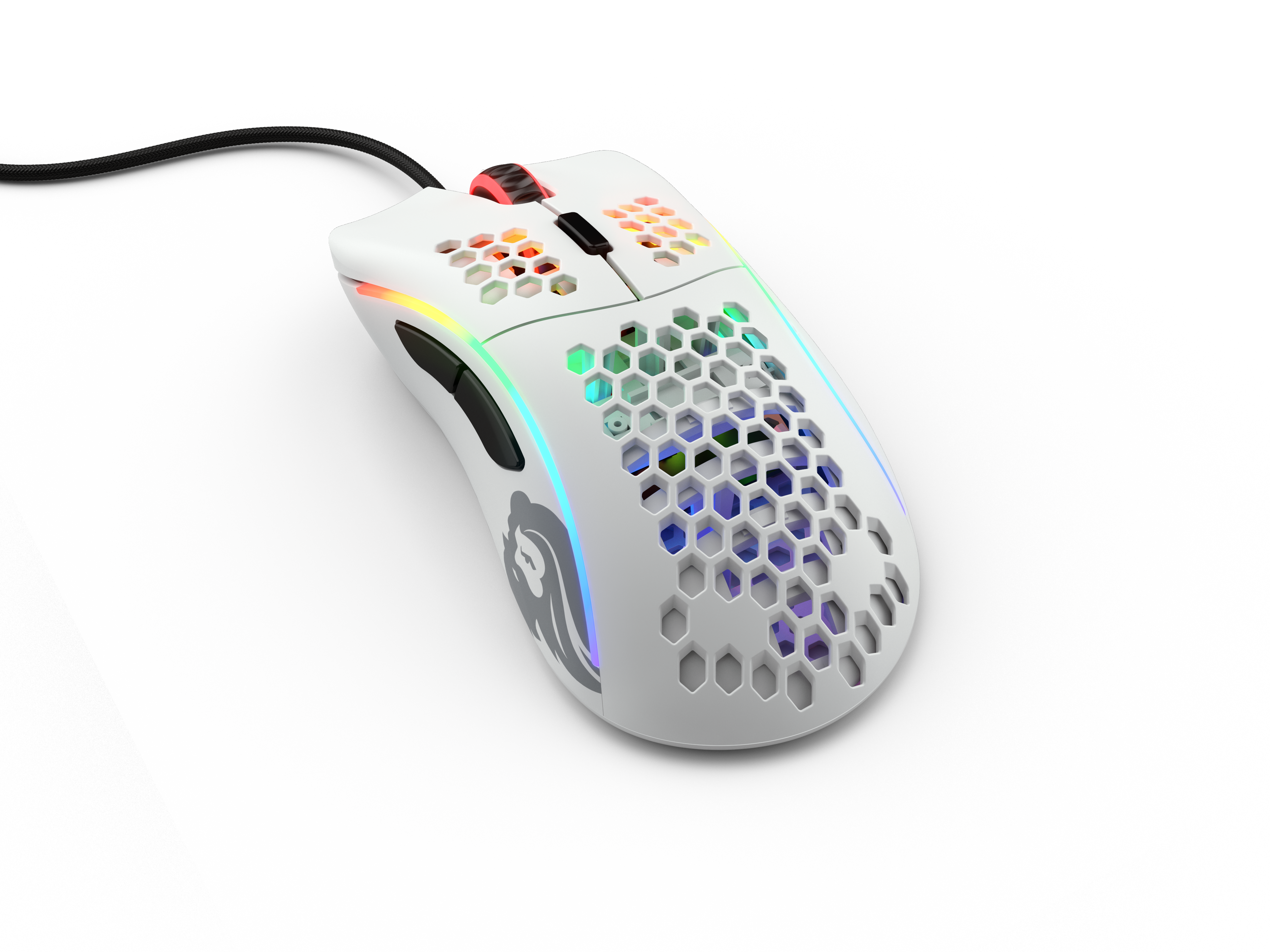 Glorious Model D Gamingmus - Hvid - Geekd.dk