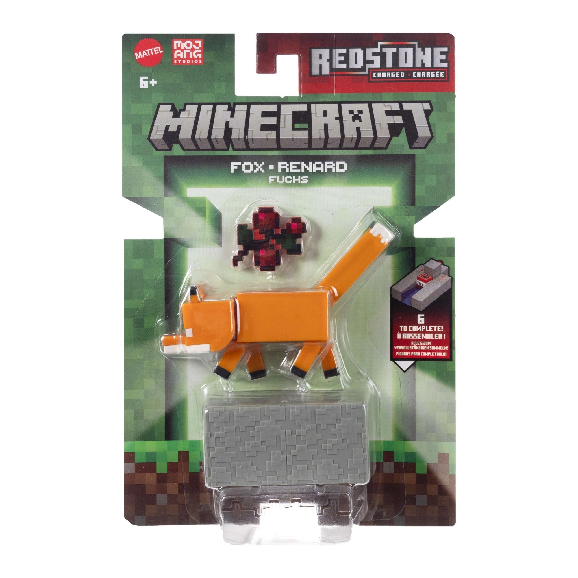 Minecraft Biome Builds Fox Renard  -  Figur Legetøj - Geekd.dk