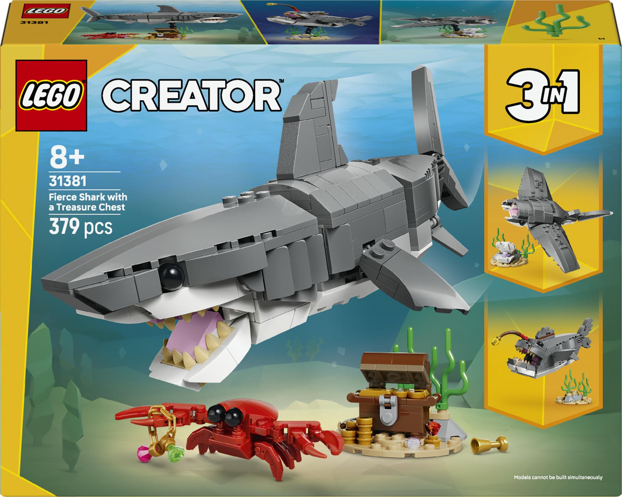 Lego Creator Haj Med Skattekiste - Geekd.dk