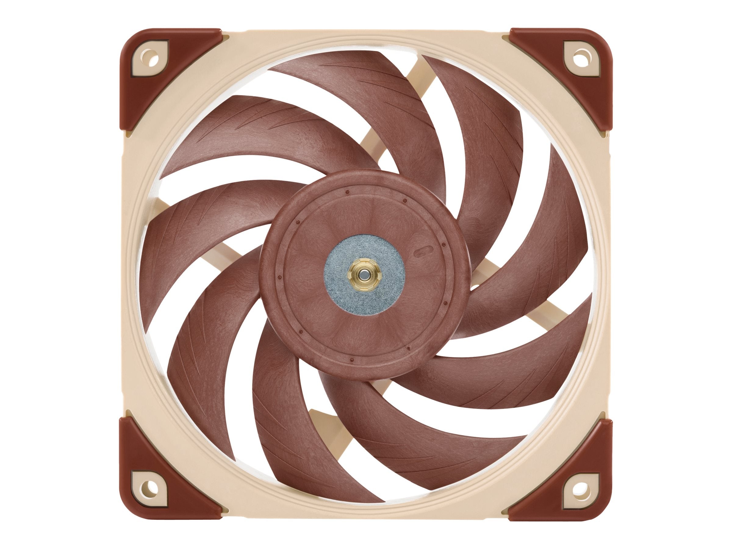 Noctua Nf-a12x25 Pwm Fan 1-pack Brun Hvid 120 Mm Kabinet Blæser - Geekd.dk