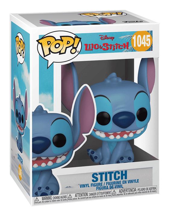 Funko Pop! Lilo & Stitch  -  Smiling Seated Stitch Figur - Geekd.dk