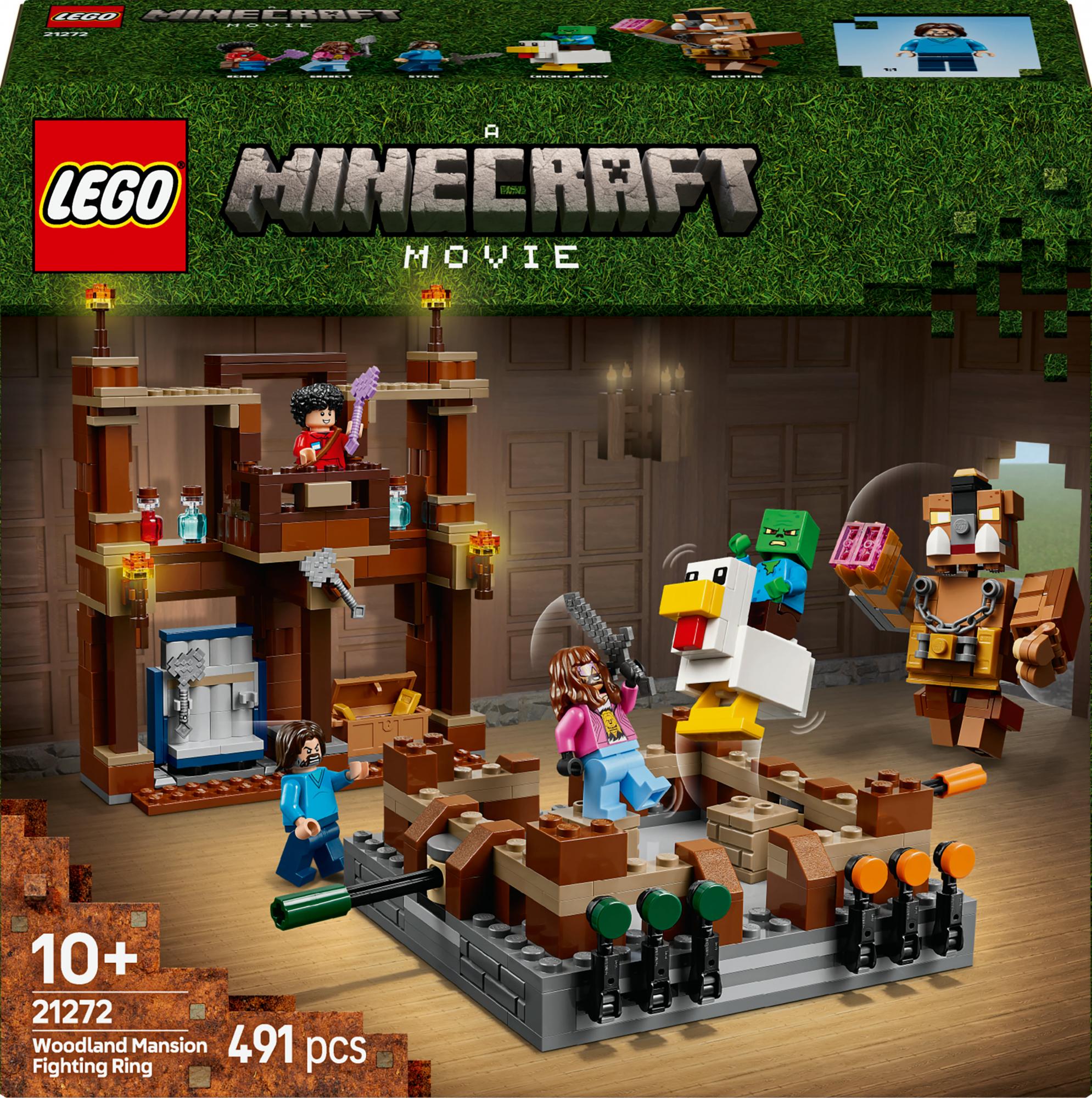 Lego - Minecraft - Woodland Mansion Fighting Ring (21272) - Geekd.dk