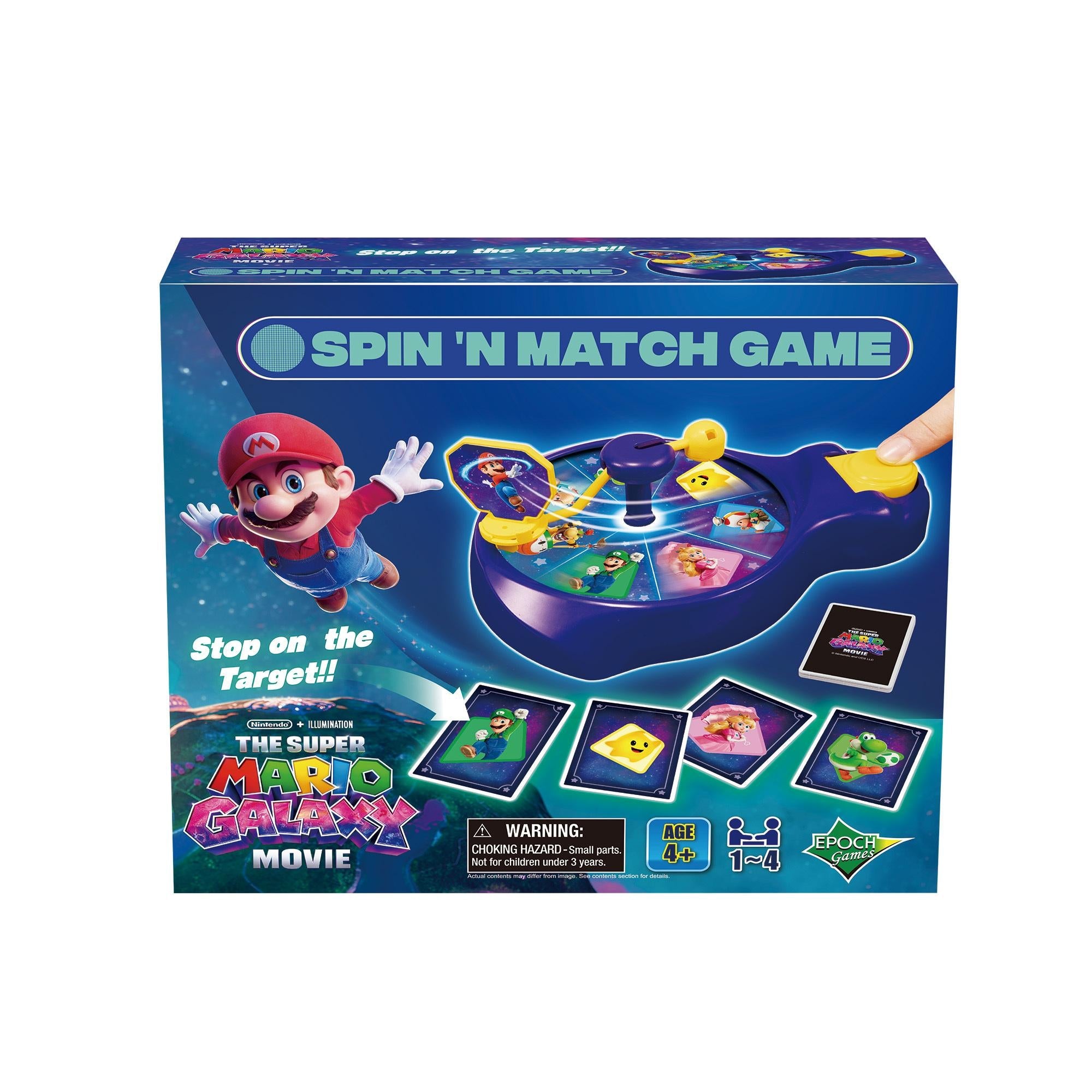 Super Mario Galaxy Movie  -  Challenge Roulette Brætspil - Geekd.dk