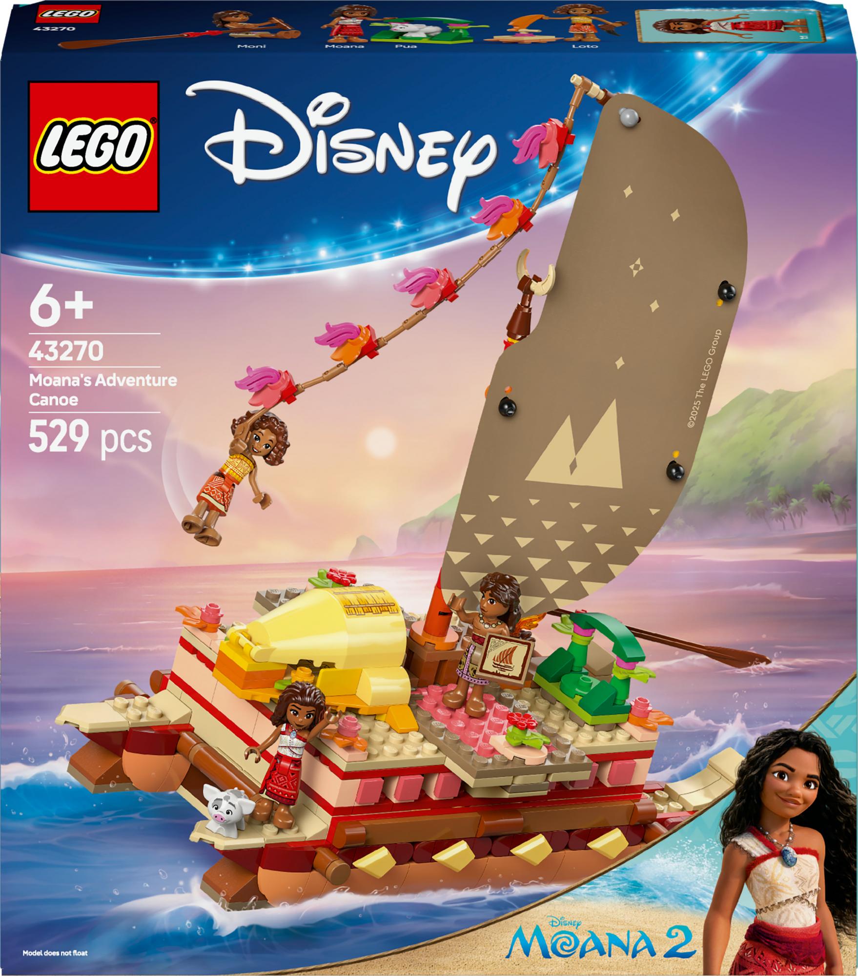 Lego 43270 Disney Princess Vaiana's Adventure Raft - Geekd.dk