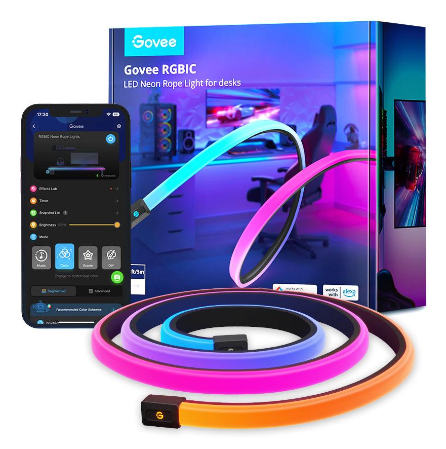 Govee H61c3 Intelligent Led Lysstrip Wifi/bluetooth 3 M - Geekd.dk