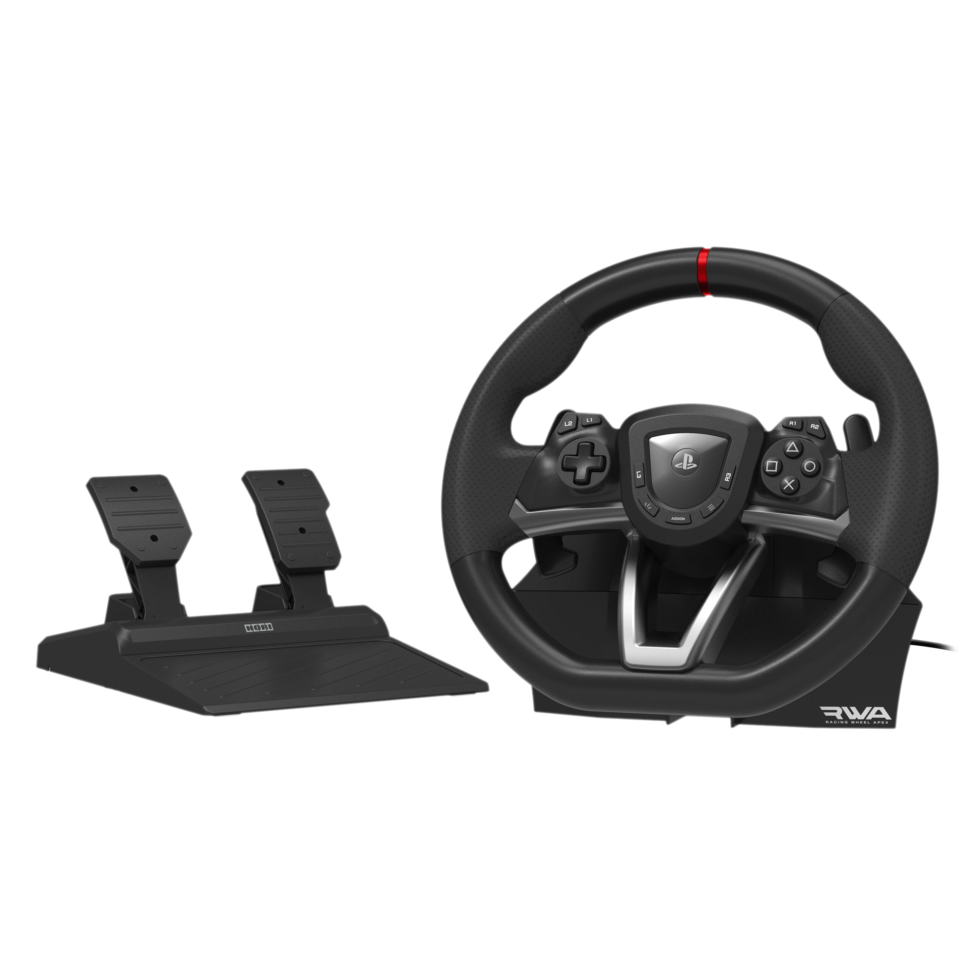 Hori - Rwa: Racing Wheel Apex Rat/pedal - Geekd.dk