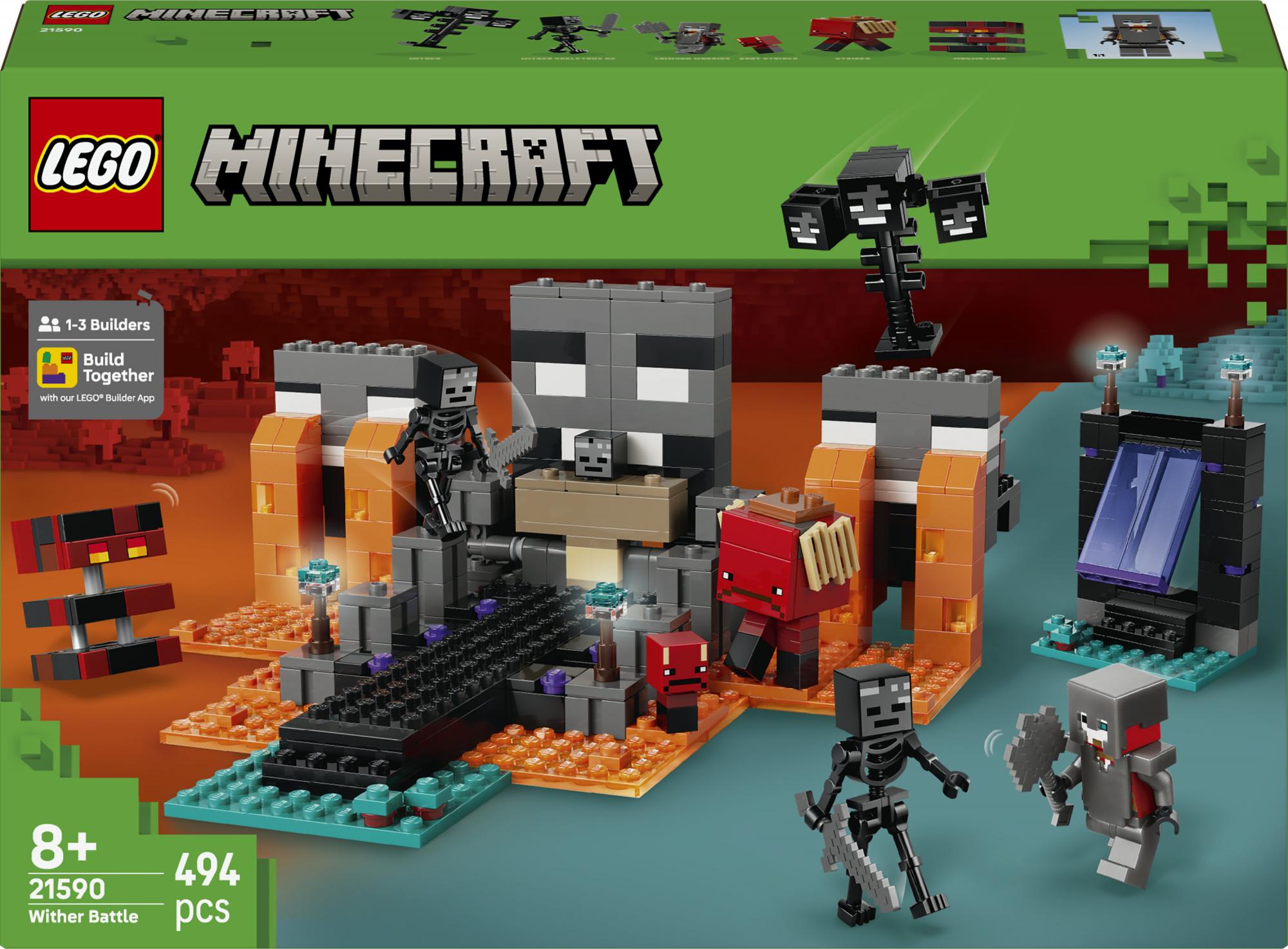 Lego Minecraft Kampen Mod Wither - Geekd.dk