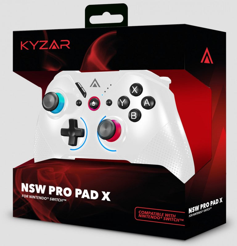 Kyzar Switch Pro - Hvid Controller - Geekd.dk