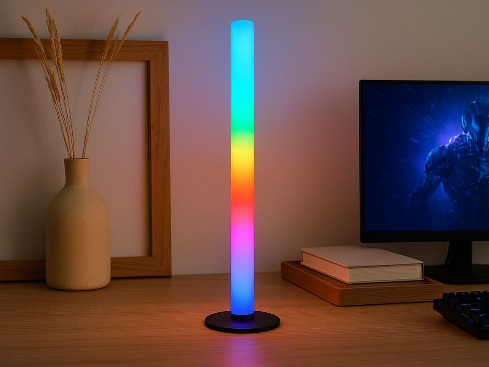 Rgb Gamerlampe 40 Cm - Med Fjernbetjening