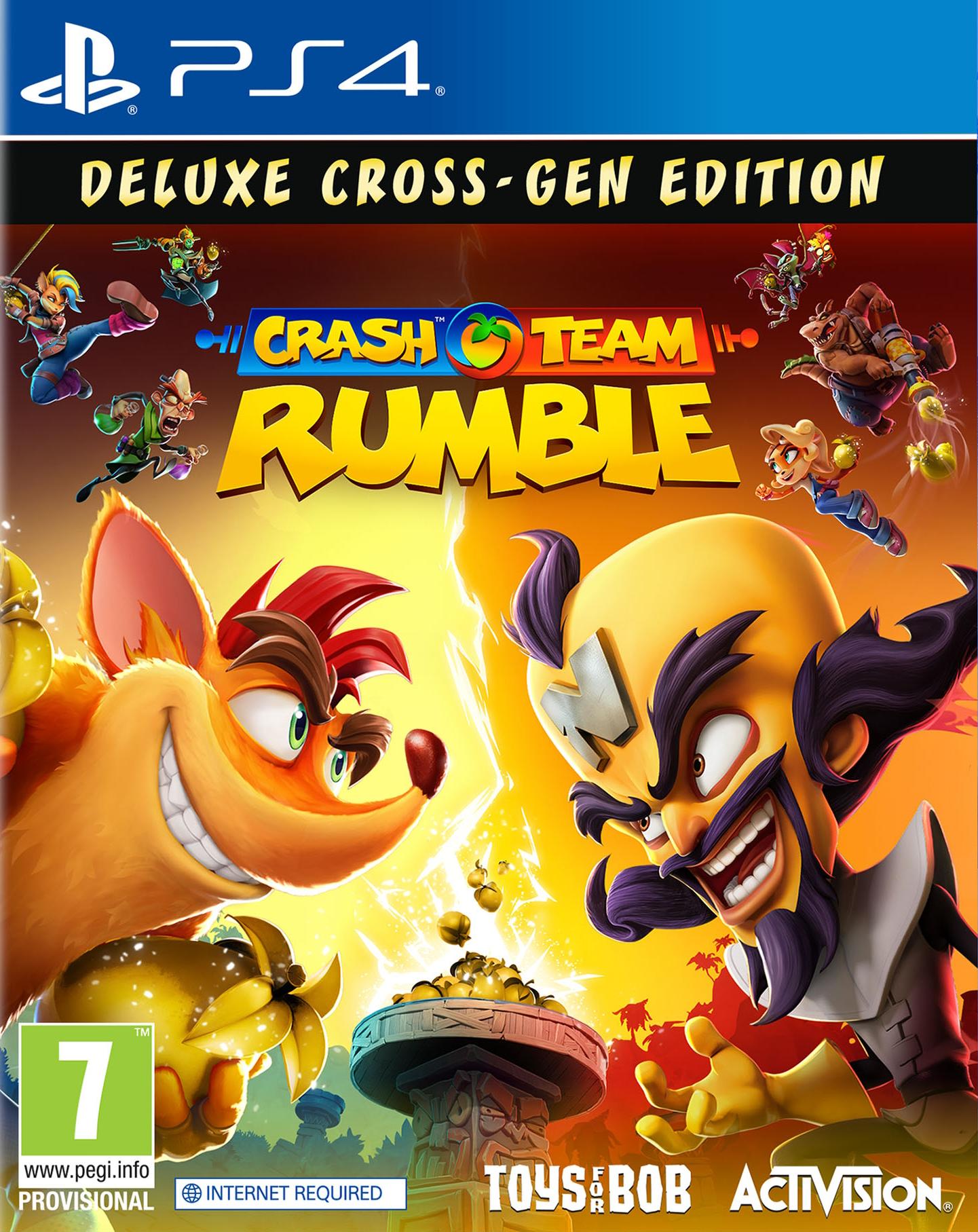 Crash Team Rumble - Deluxe Edition - Playstation 4 Ps4 Spil - Geekd.dk