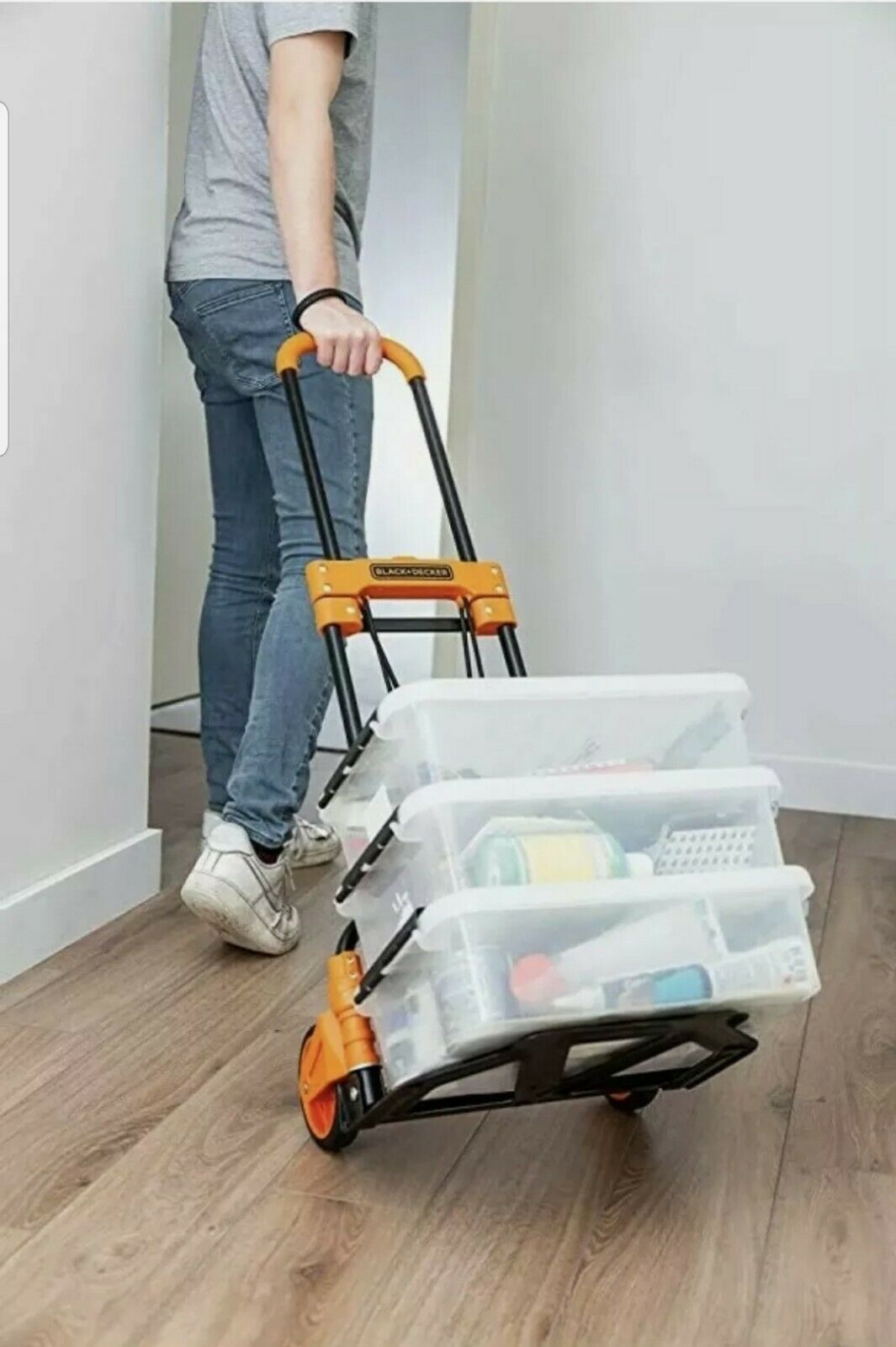 Ultra-kompakt Sammenklappelig Sækkevogn - Black & Decker
