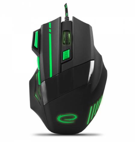 Esperanza Egm201g Gaming Mouse (grøn) Mus - Geekd.dk