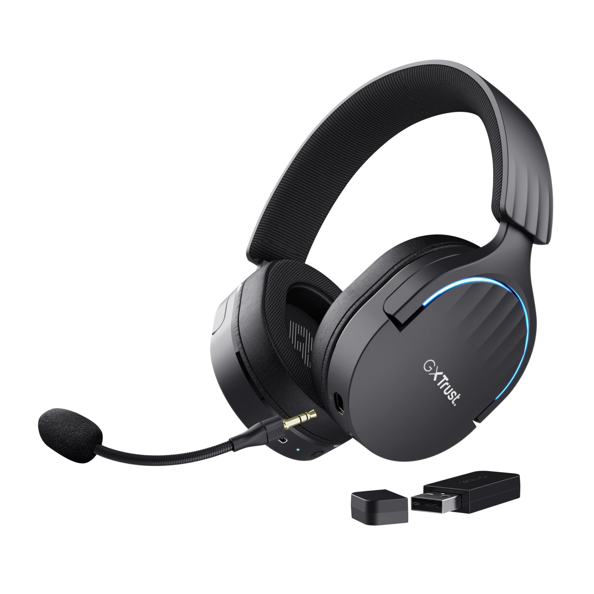Trust Gxt491 Fayzo Trådløs Headset - Sort - Geekd.dk