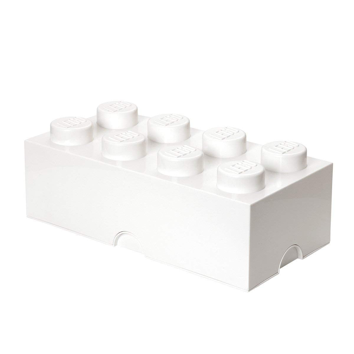 Room Copenhagen Lego Storage Brick 8 White - Rc40041735 Opbevaringskasse - Geekd.dk